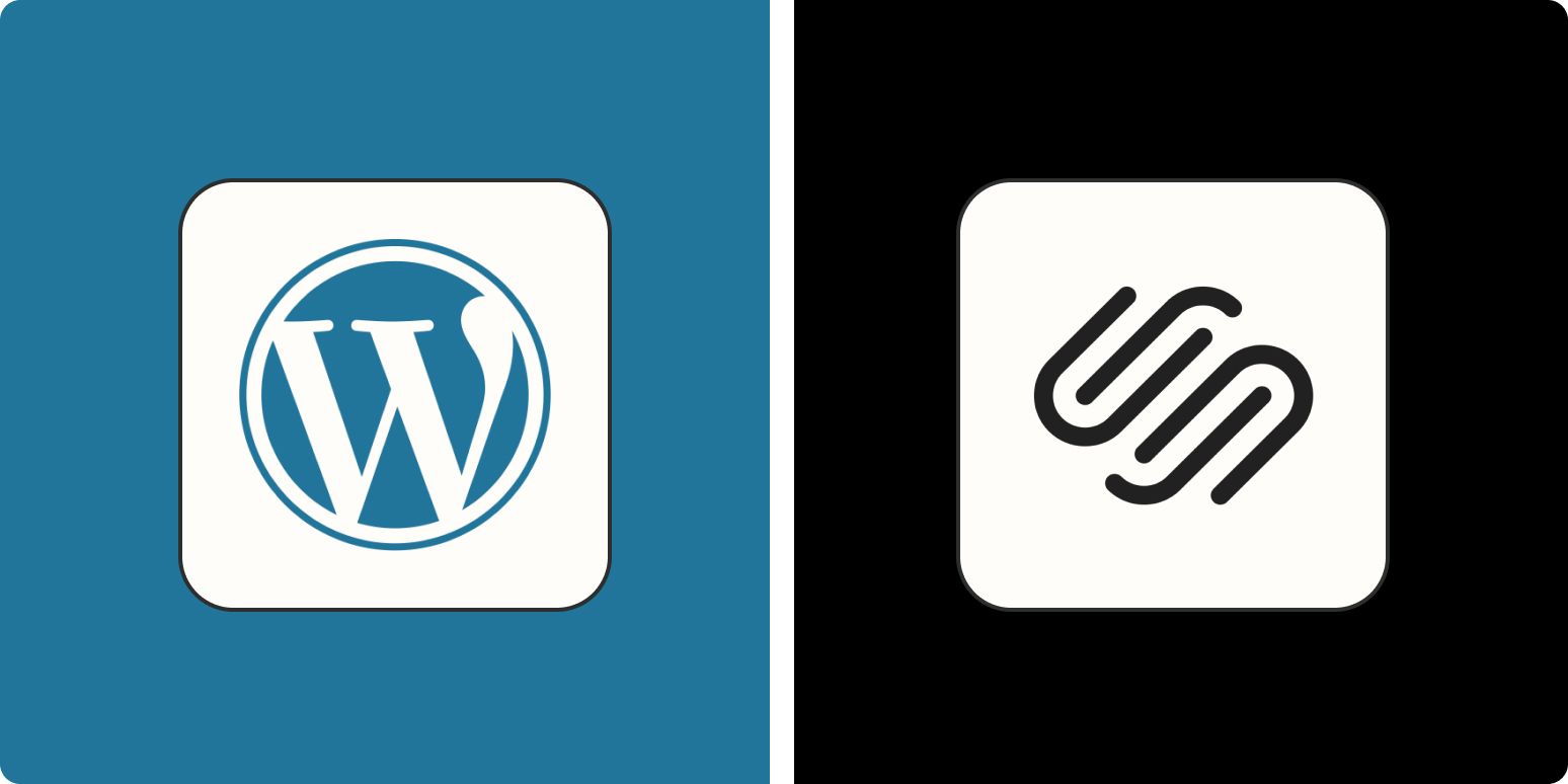 WordPress versus Squarespace