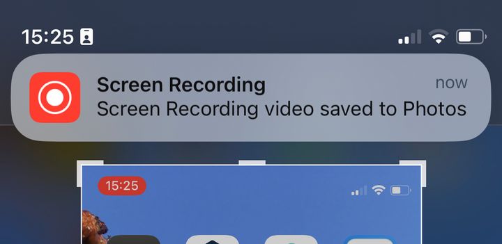 Set up screen recording for iPhone and iPad.